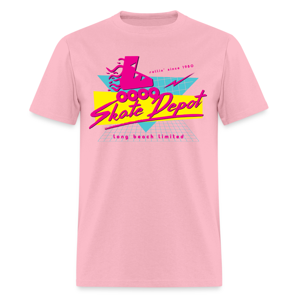 Skate Depot Retro | Men's Tee (Multiple Colors) - pink