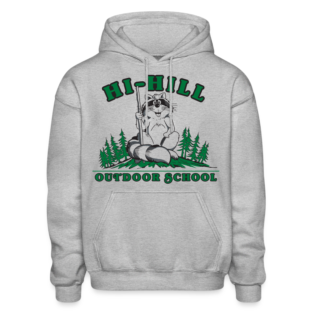 Camp Hi-Hill Throwback | Gray Hoodie - heather gray