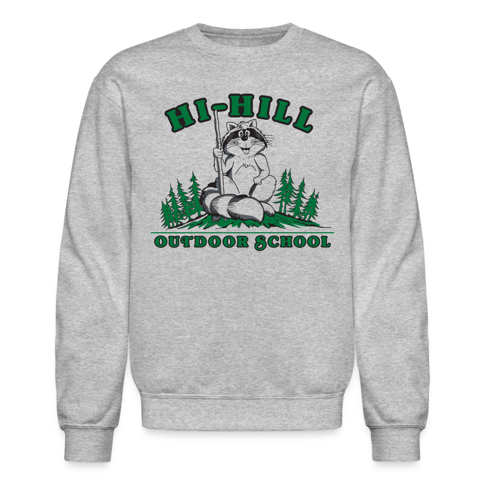 Camp Hi-Hill Throwback | Gray Sweatshirt - heather gray