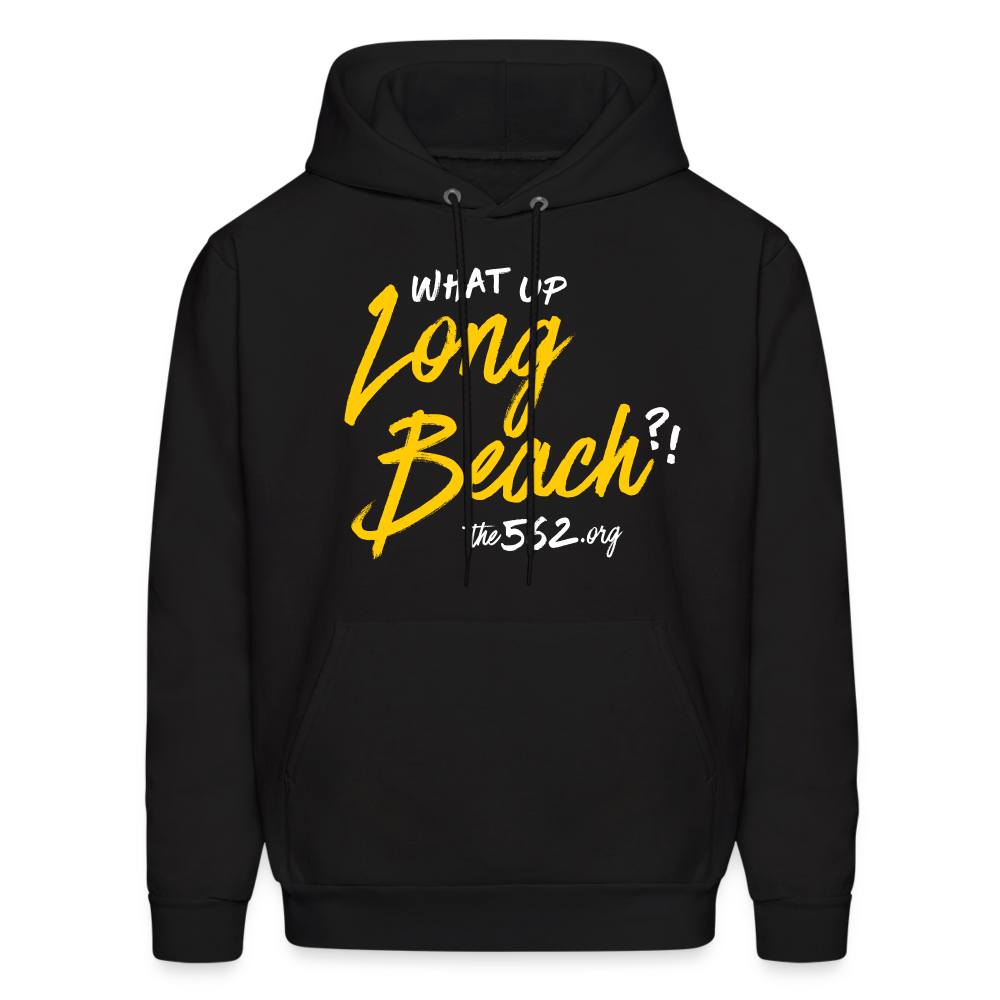 The 562 | What Up Long Beach?! Black Hoodie - black