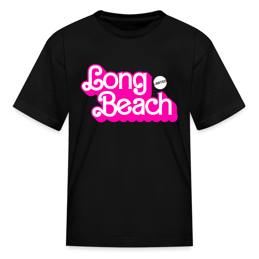 Let's Beach Off! | Kids' T-Shirt - black