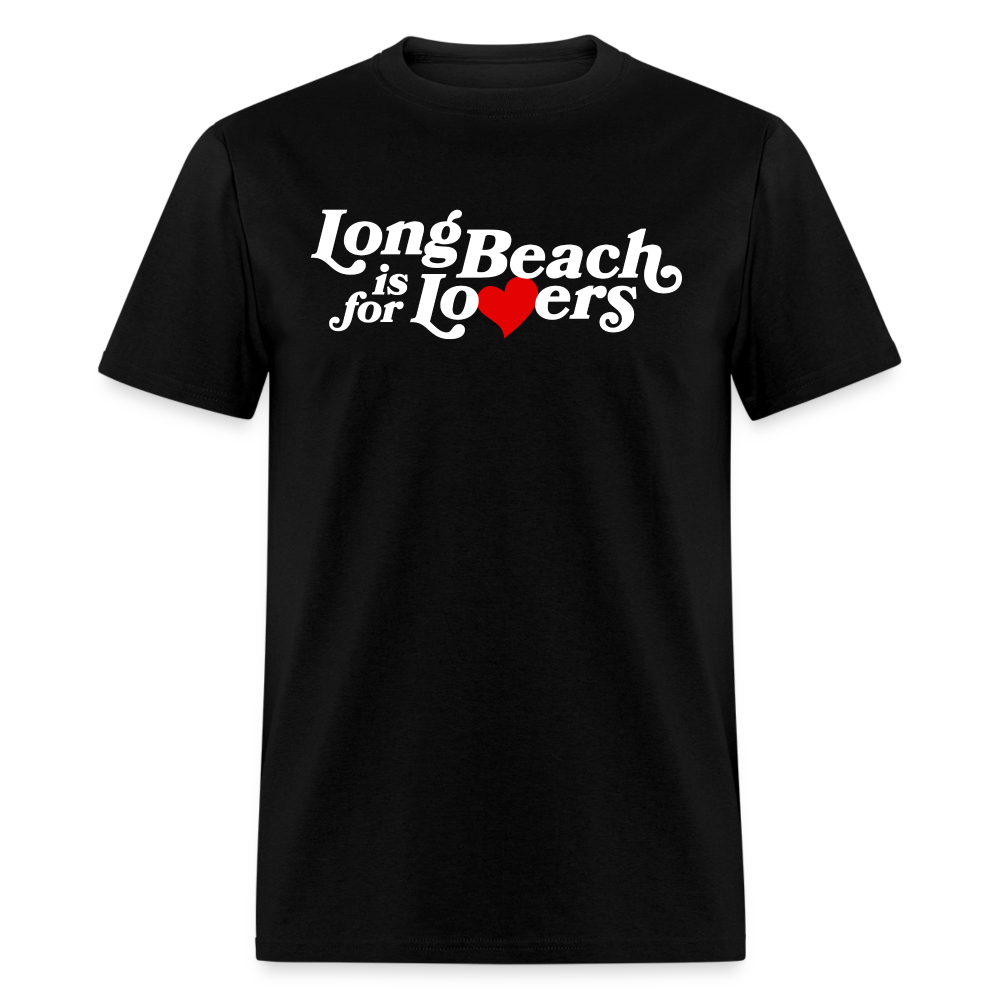 LB is for Lovers | Men's Black Tee - black