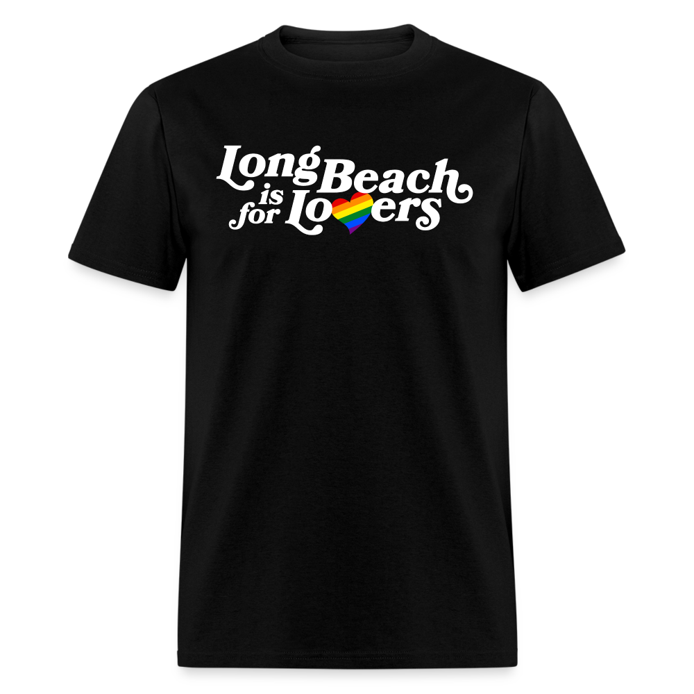 LB is for Lovers | Pride Black Tee - black