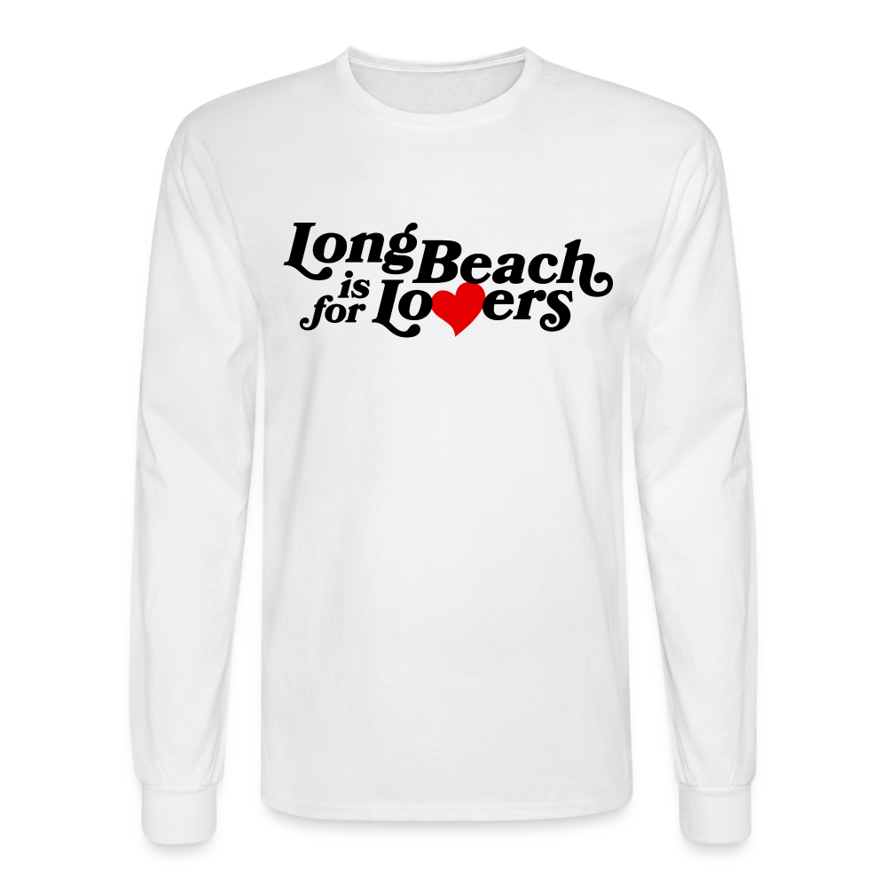 Men's Long Sleeve T-Shirt - white