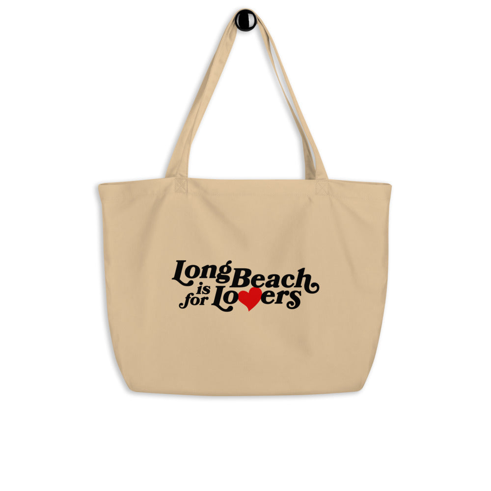 LB is for Lovers | Tan Tote Bag
