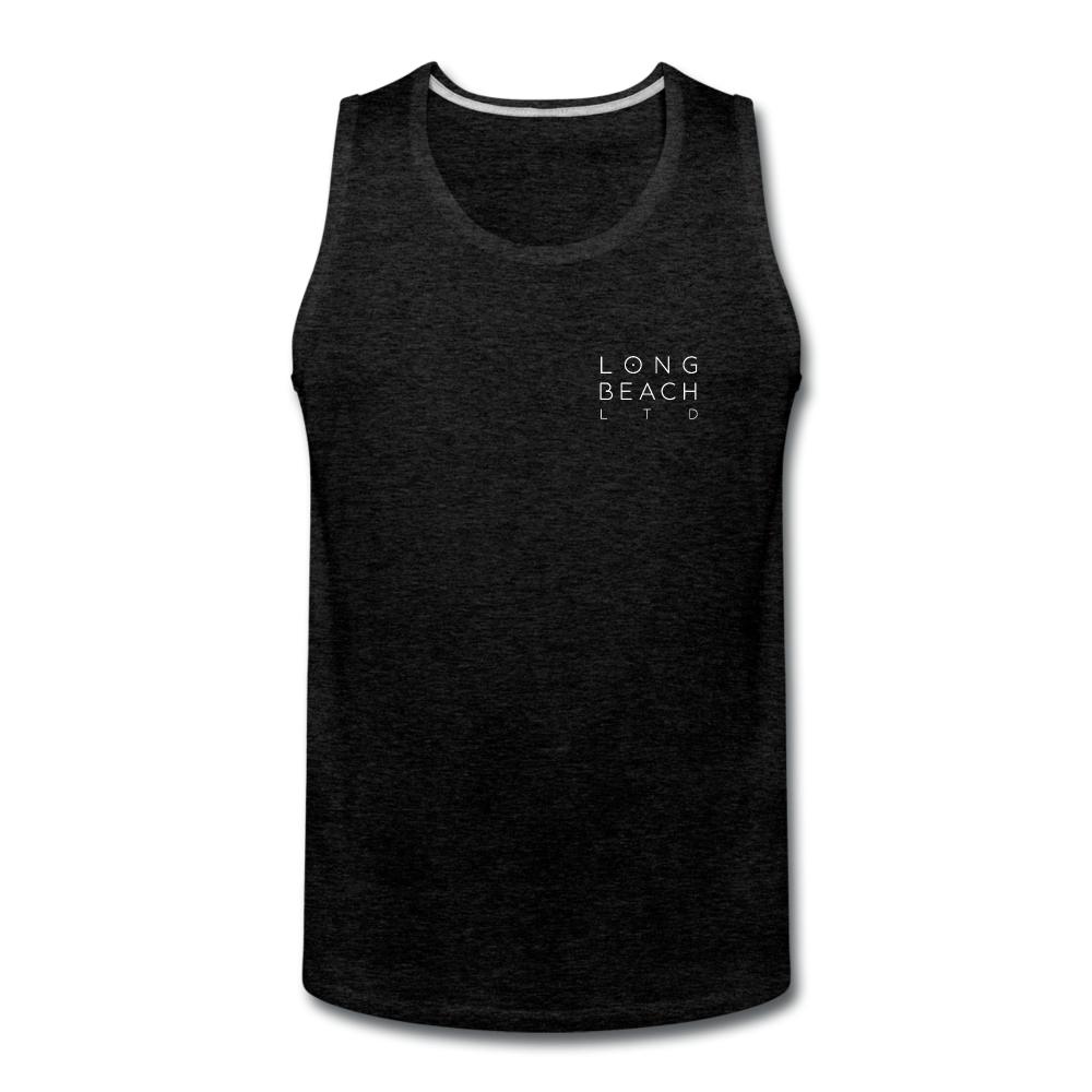 Men’s Black Logo Tank - Long Beach LTD | Long Beach Limited T-Shirts and Apparel