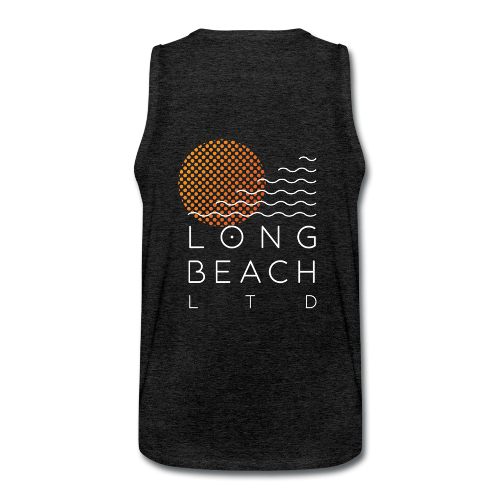Men’s Black Logo Tank - Long Beach LTD | Long Beach Limited T-Shirts and Apparel