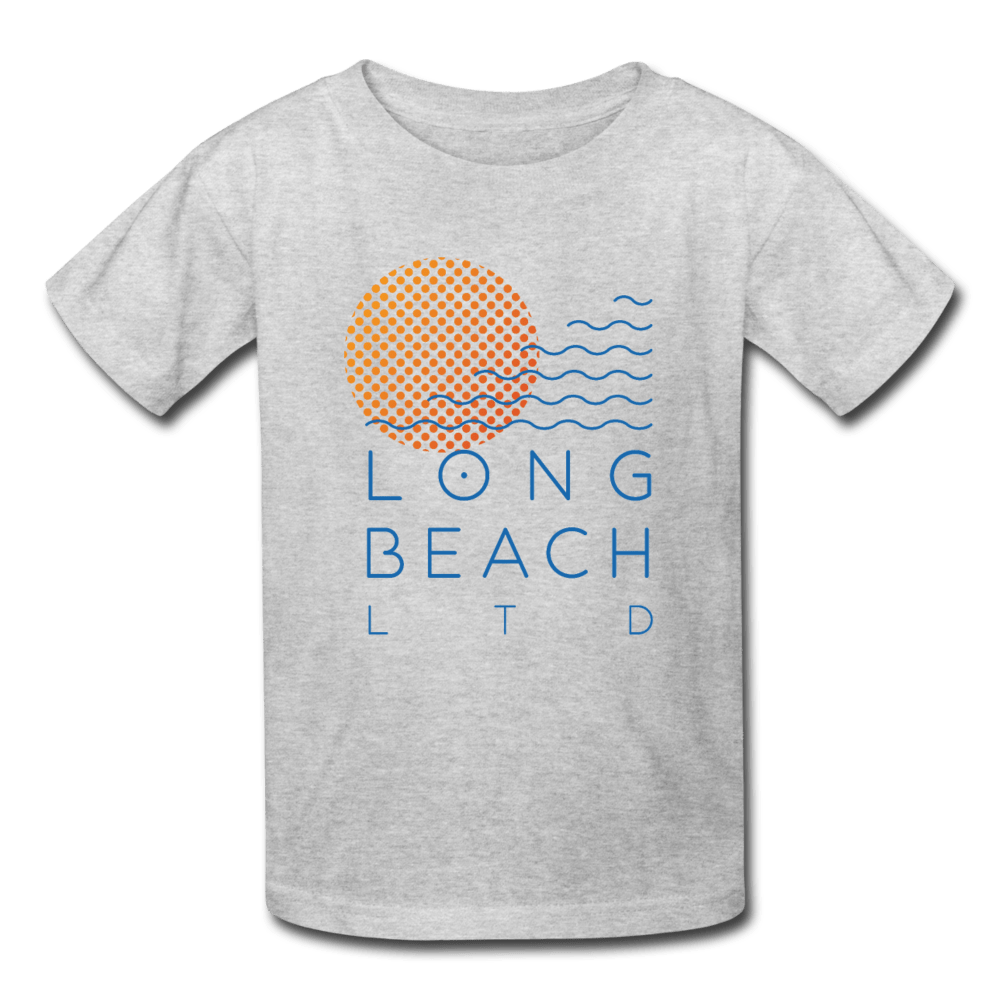 Kids' Gray Logo Tee - Long Beach LTD | Long Beach Limited T-Shirts and Apparel