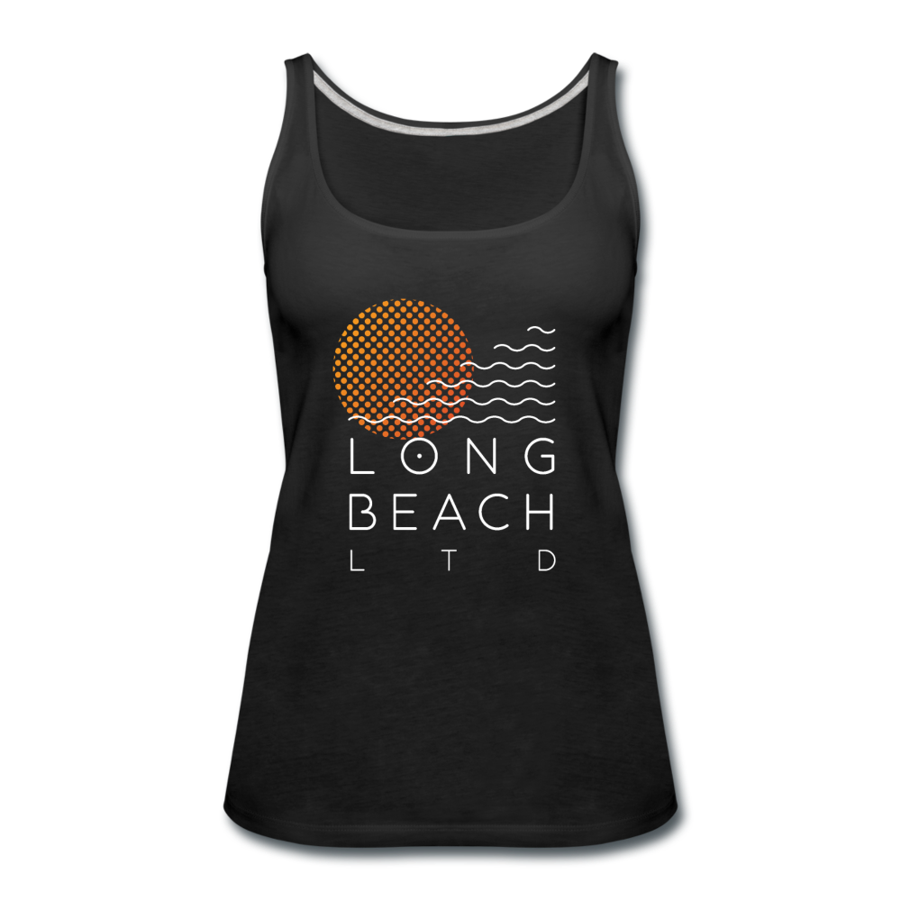 Women’s Black Logo Tank - black