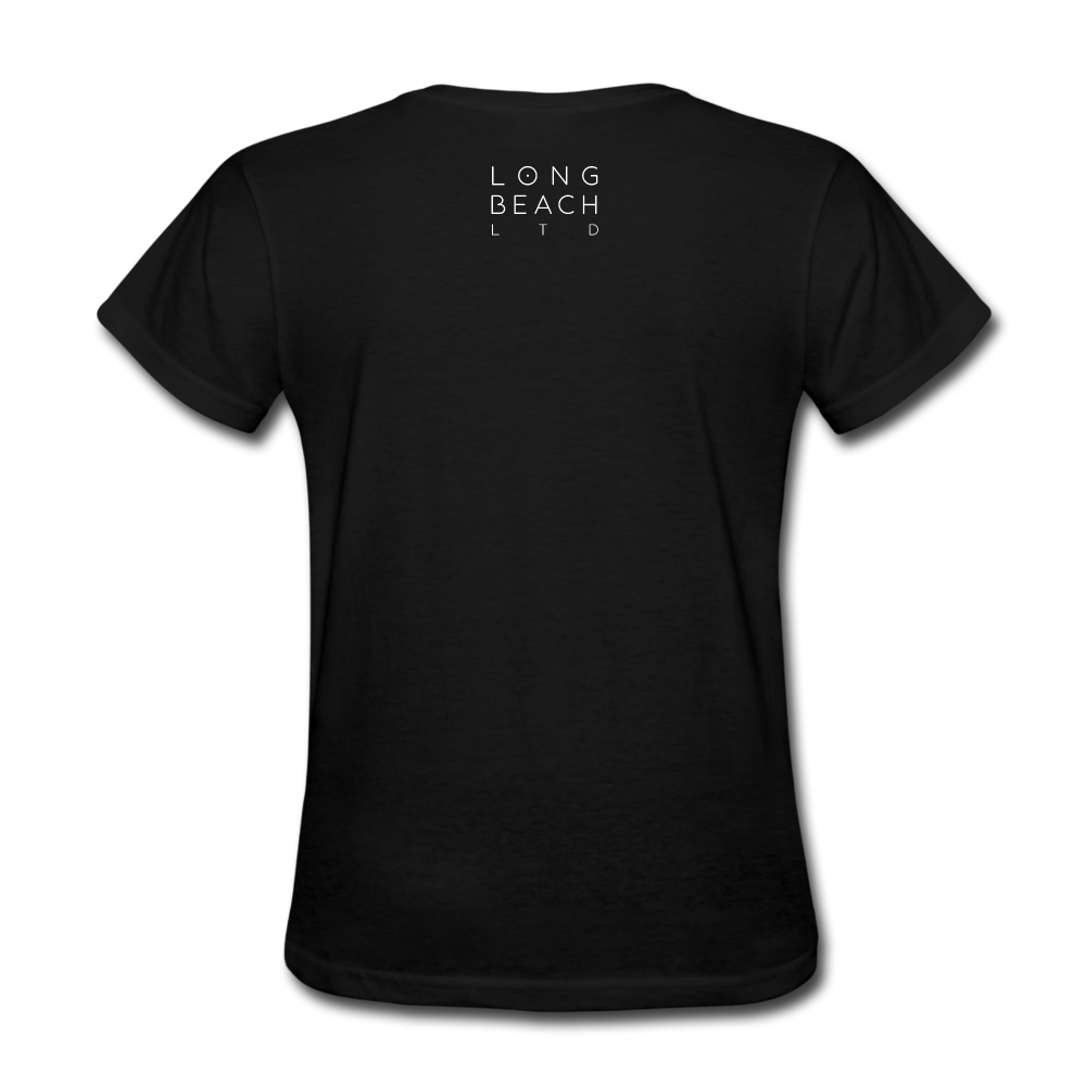 1600 Atlantic | Women's Black Tee - black