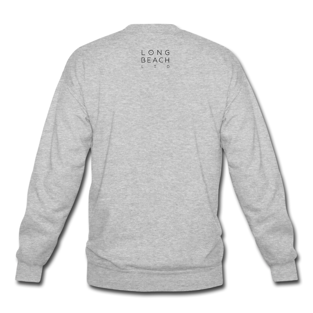 The One With Long Beach On It | Gray Sweatshirt - heather gray