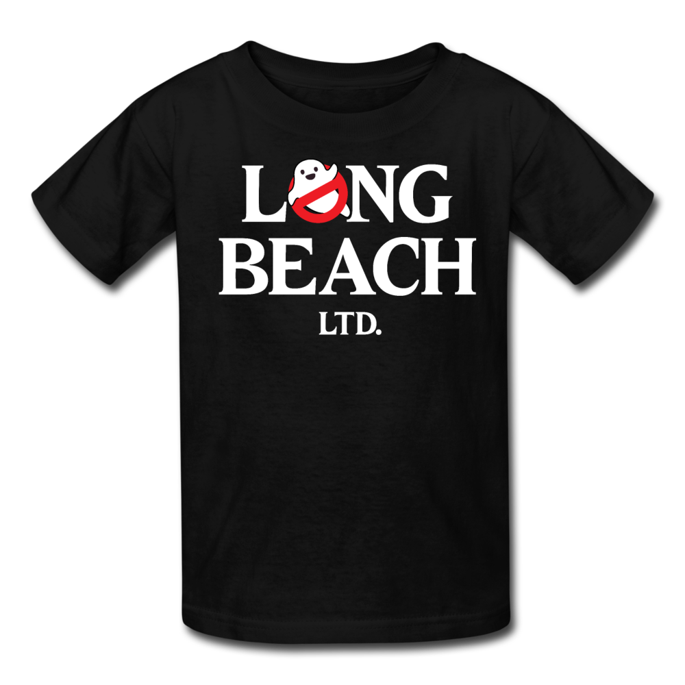 No Ghosts | Kids' Black Tee - black