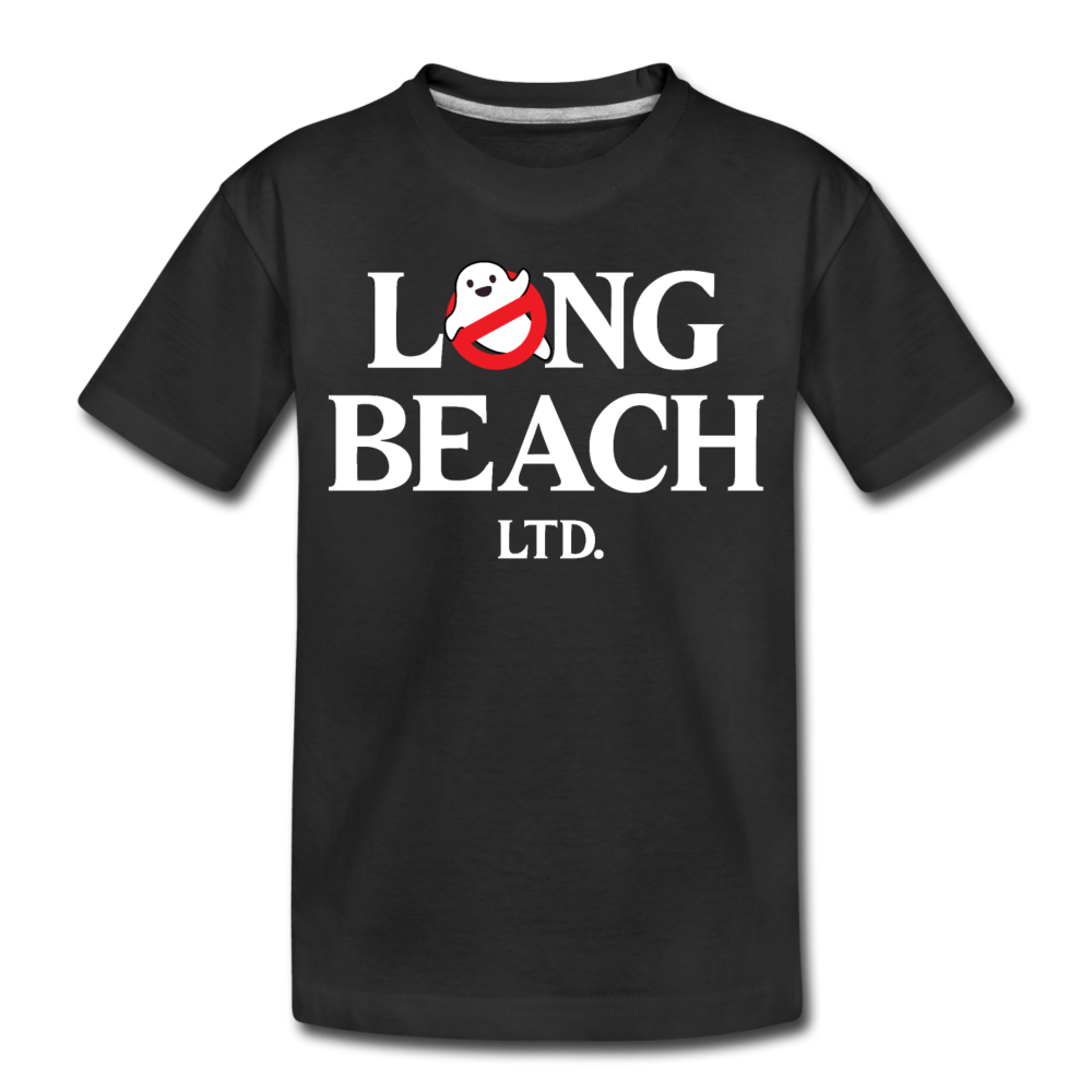 No Ghosts | Toddler Black Tee - black