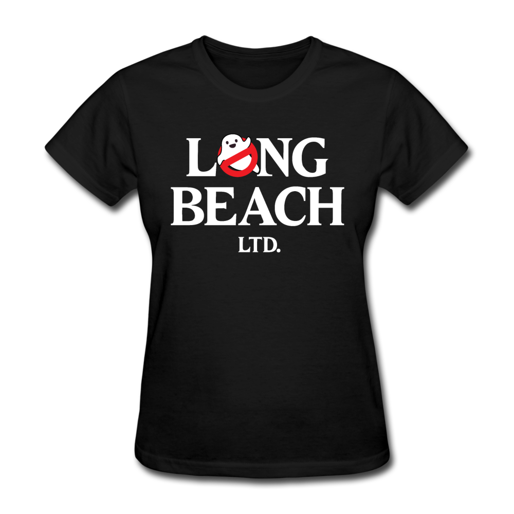 No Ghosts | Women's Black Tee - black