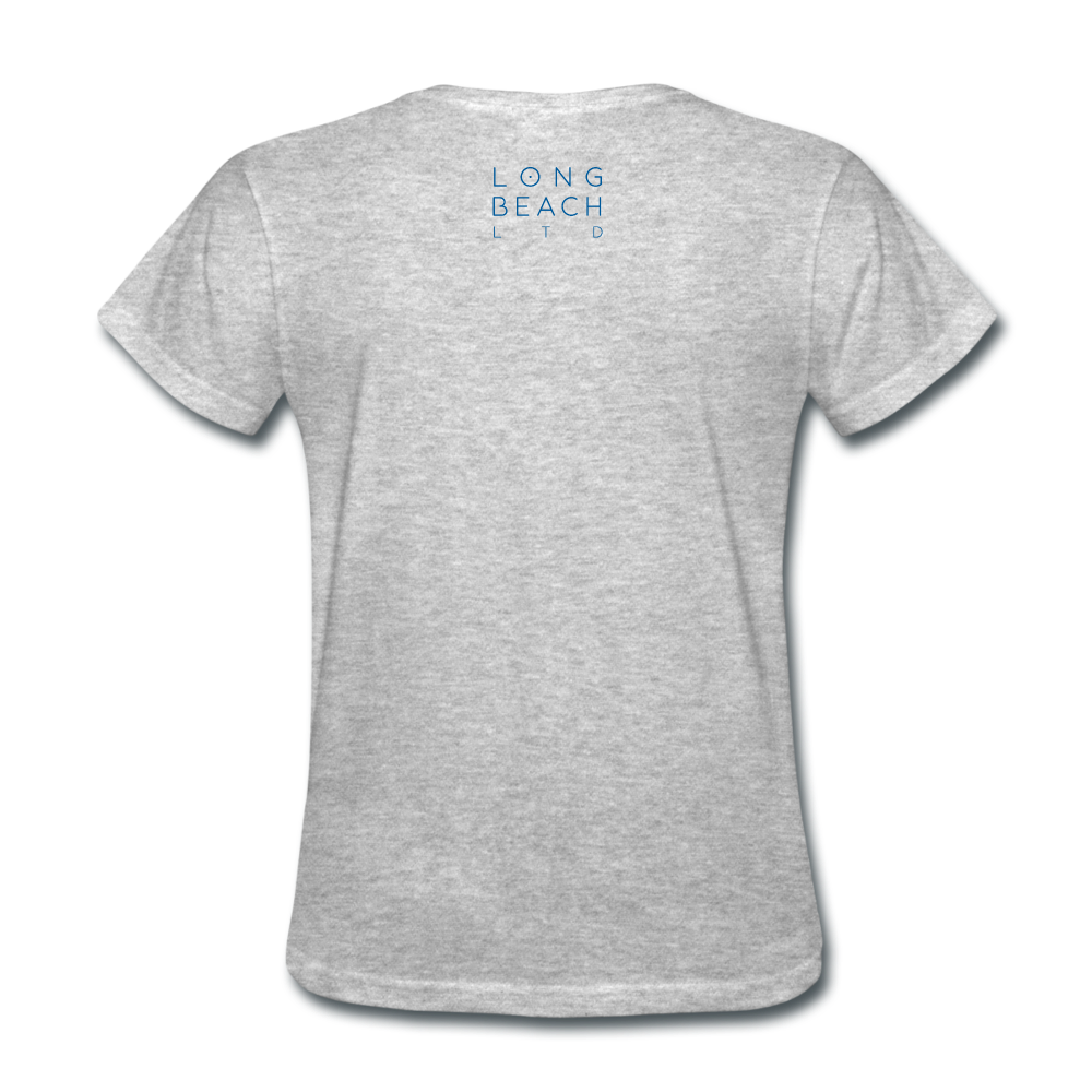 Blue Crew | Women's Heather Gray Tee - heather gray