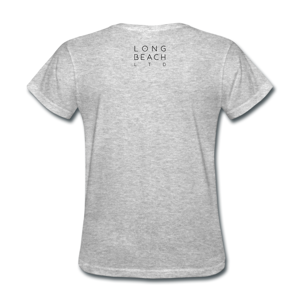 Camp Hi-Hill Throwback | Women's Gray Tee - heather gray