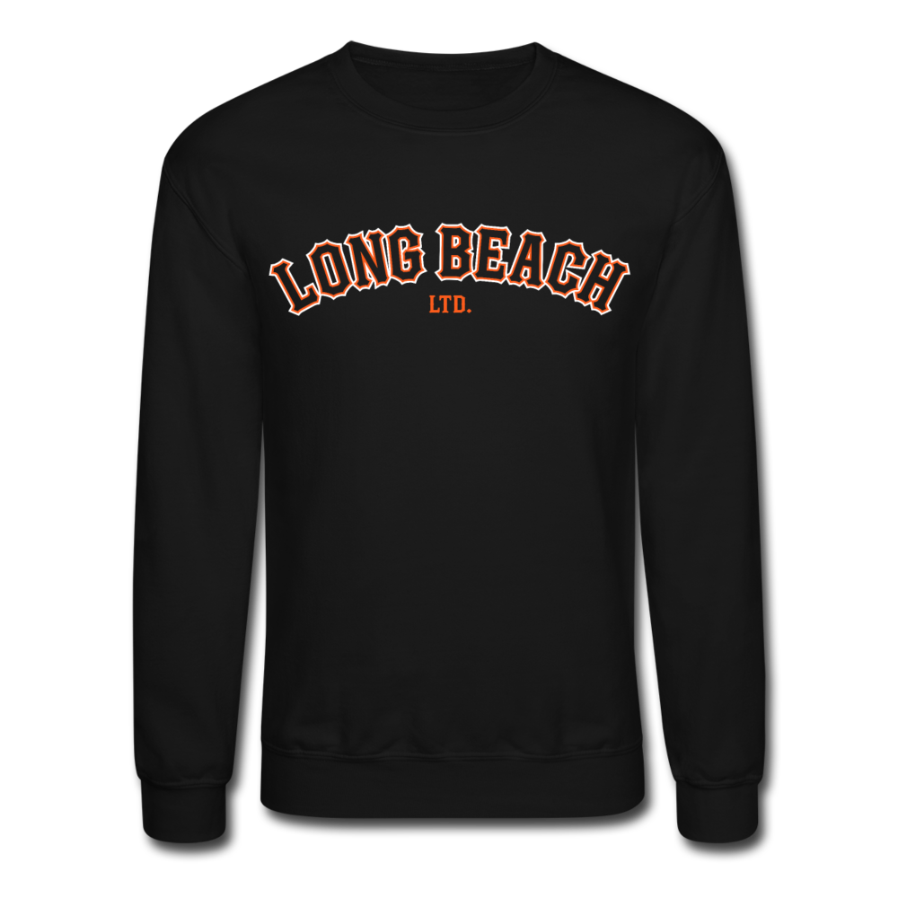 Orange and Black | Crewneck Sweatshirt - black