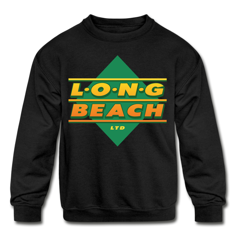 Upper Decker | Kids' Sweatshirt (Multiple Colors) - black