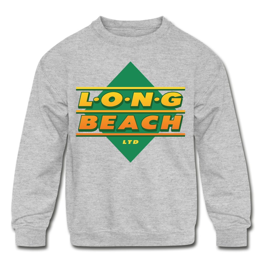 Upper Decker | Kids' Sweatshirt (Multiple Colors) - heather gray