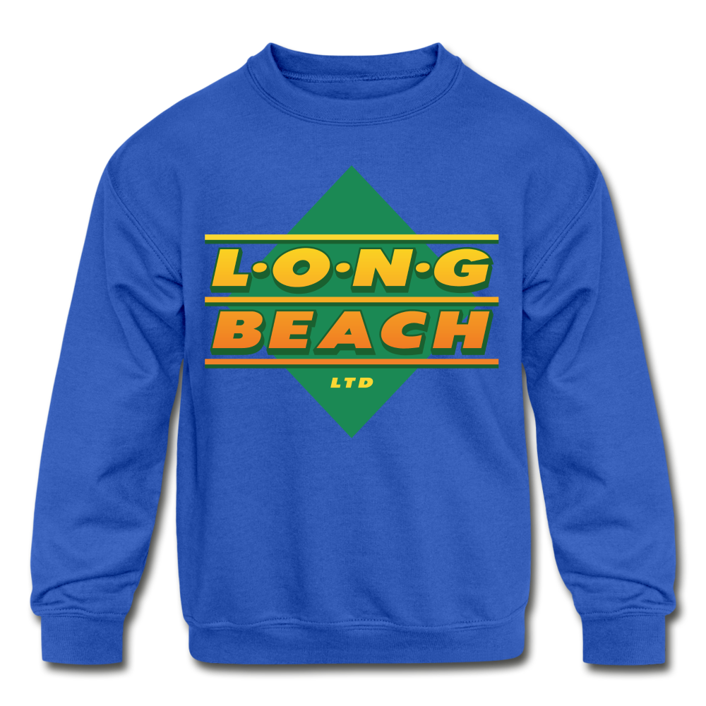 Upper Decker | Kids' Sweatshirt (Multiple Colors) - royal blue