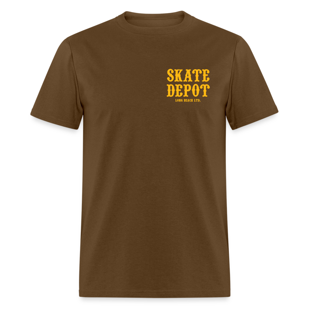 Skate Depot | Men's Classic Tee (Multiple Colors) - brown