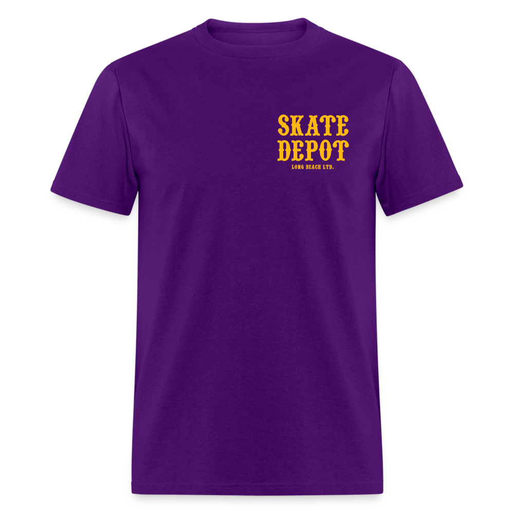 Skate Depot | Men's Classic Tee (Multiple Colors) - purple