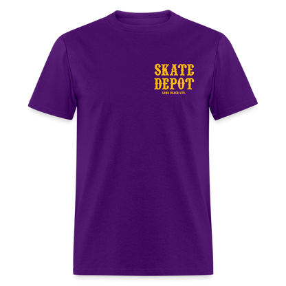 Skate Depot | Men's Classic Tee (Multiple Colors) - purple
