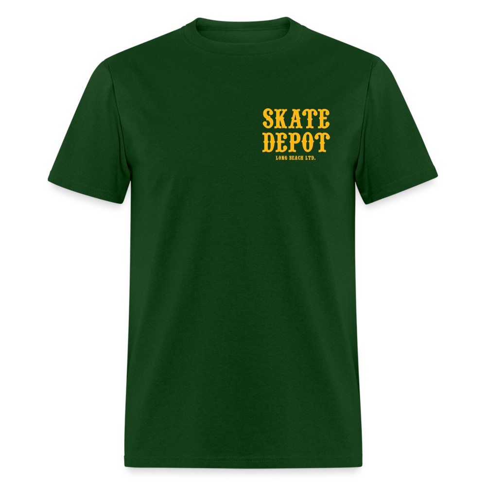 Skate Depot | Men's Classic Tee (Multiple Colors) - forest green