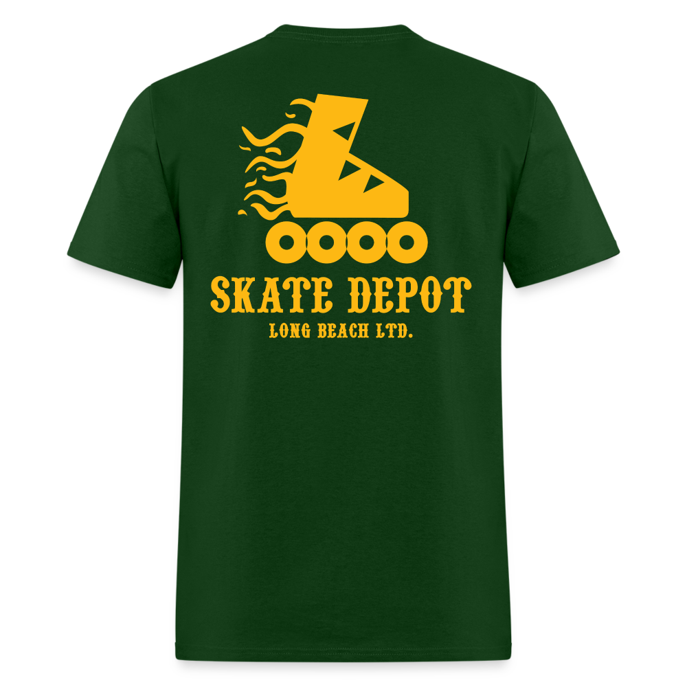 Skate Depot | Men's Classic Tee (Multiple Colors) - forest green