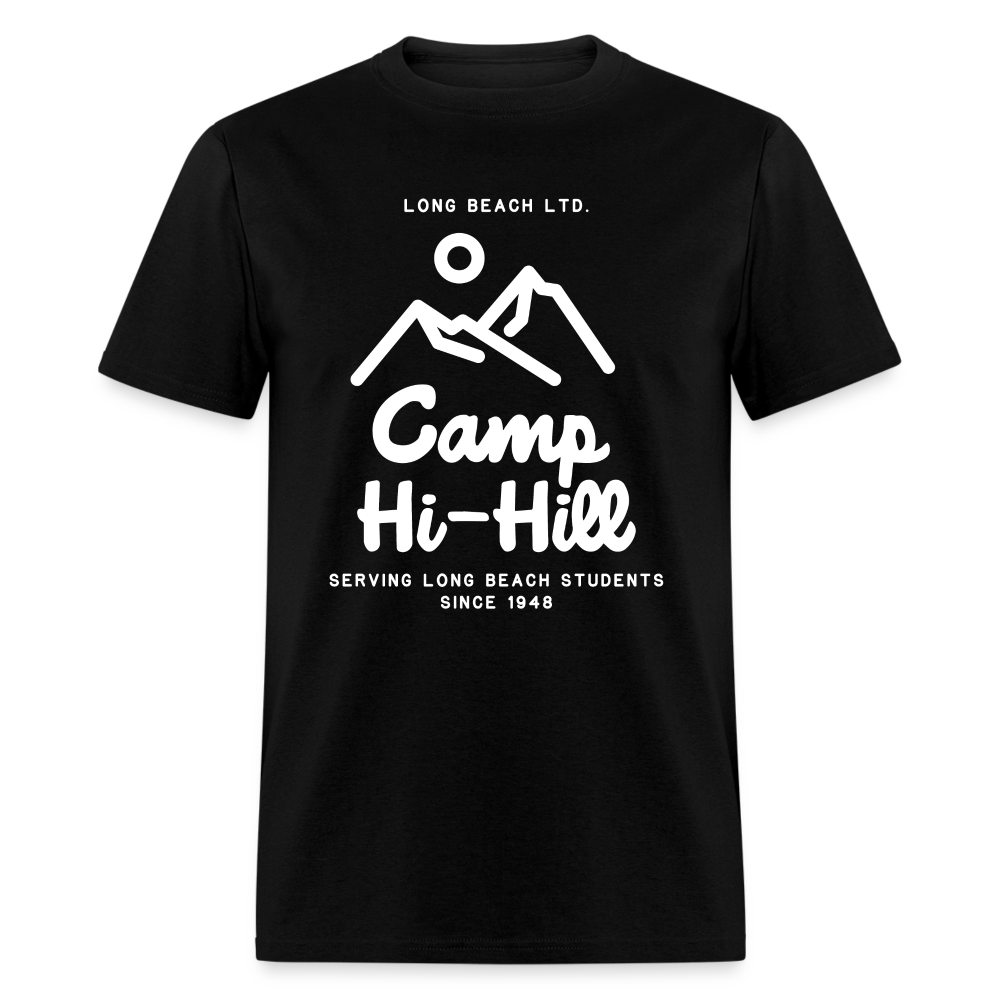 Camp Hi-Hill Retro | Men's Black Tee - black