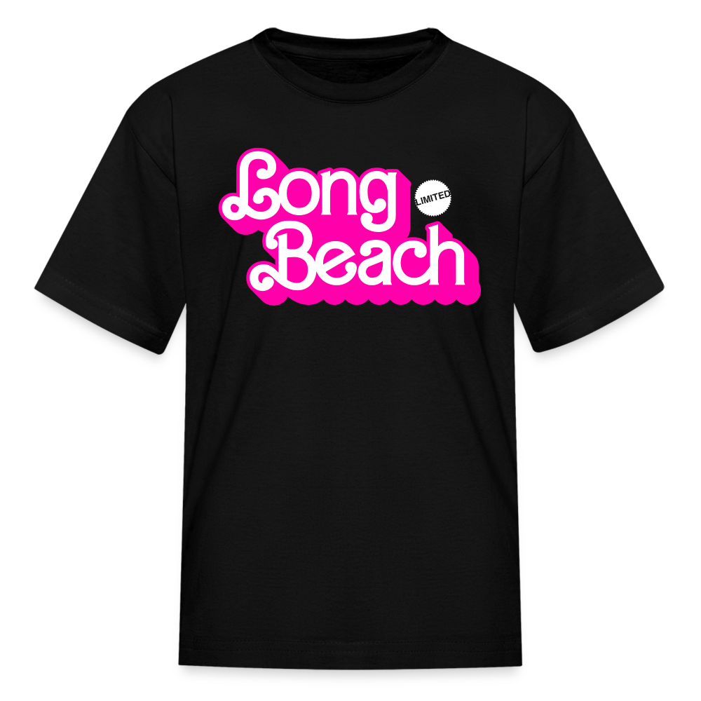 Let's Beach Off! | Kids' T-Shirt - black