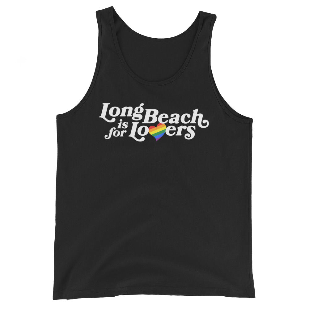 LB is for Lovers | Pride Black Tank