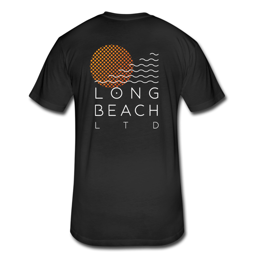 Men's Black Logo Tee - Long Beach LTD | Long Beach Limited T-Shirts and Apparel 