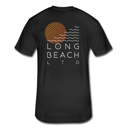 Men's Black Logo Tee - Long Beach LTD | Long Beach Limited T-Shirts and Apparel 
