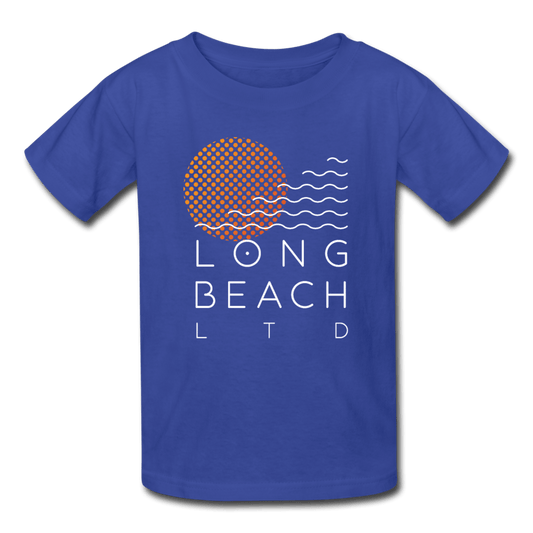 Kids' Blue Logo Tee - Long Beach LTD | Long Beach Limited T-Shirts and Apparel 