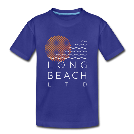 Toddler Blue Logo Tee - Long Beach LTD | Long Beach Limited T-Shirts and Apparel 