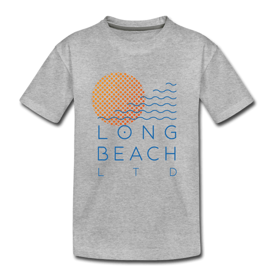 Toddler Gray Logo Tee - Long Beach LTD | Long Beach Limited T-Shirts and Apparel 