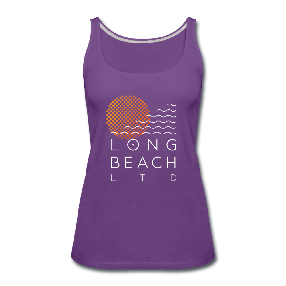 Women’s Purple Logo Tank - purple