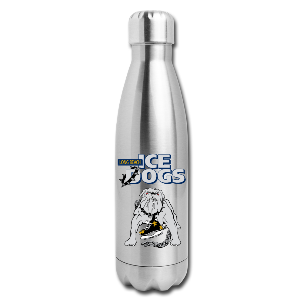 Ice Dogs Throwback | Insulated Water Bottle - silver