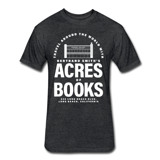 Acres of Books | Men's Tee (Multiple Colors) - heather black
