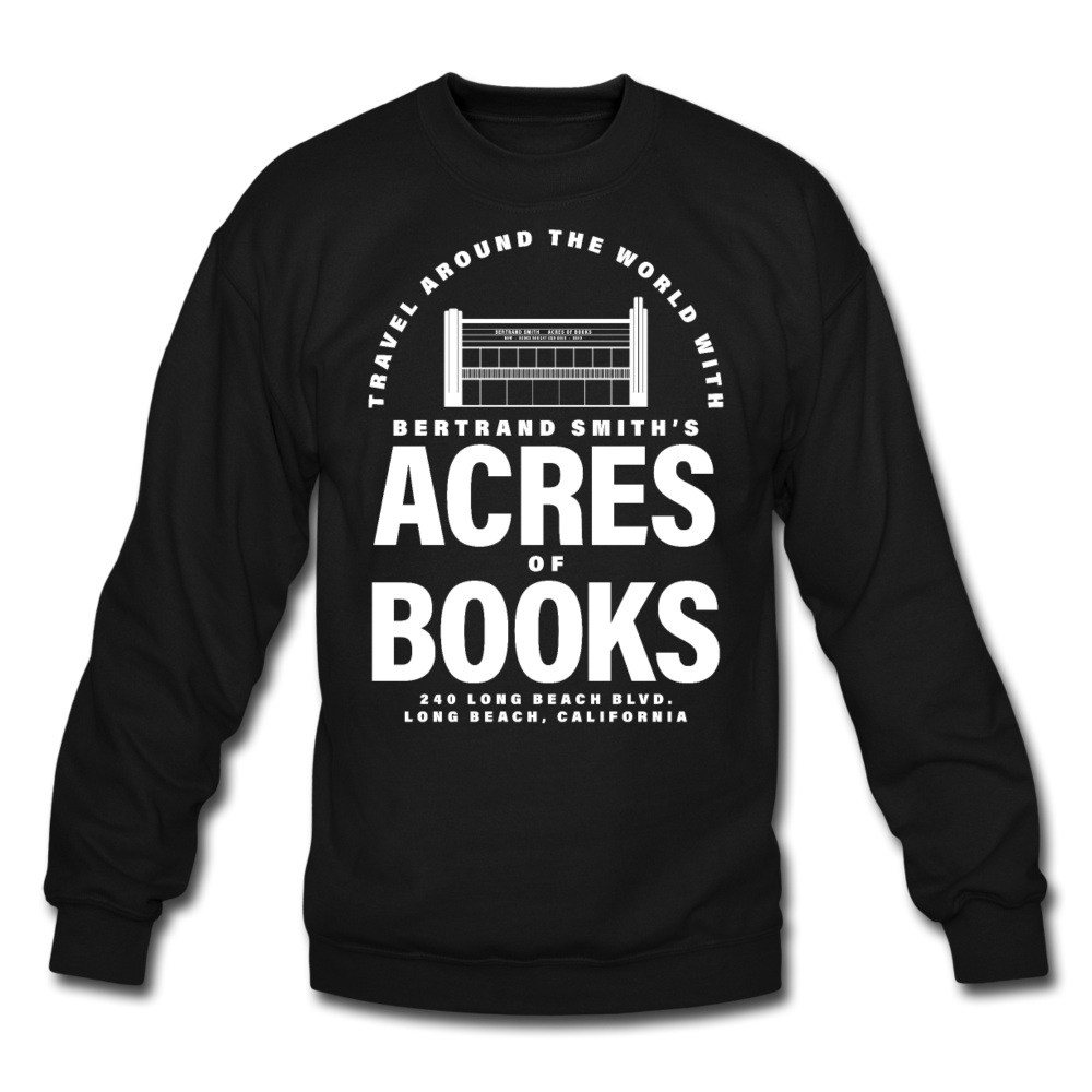 Acres of Books | Crewneck Sweatshirt (Multiple Colors) - black