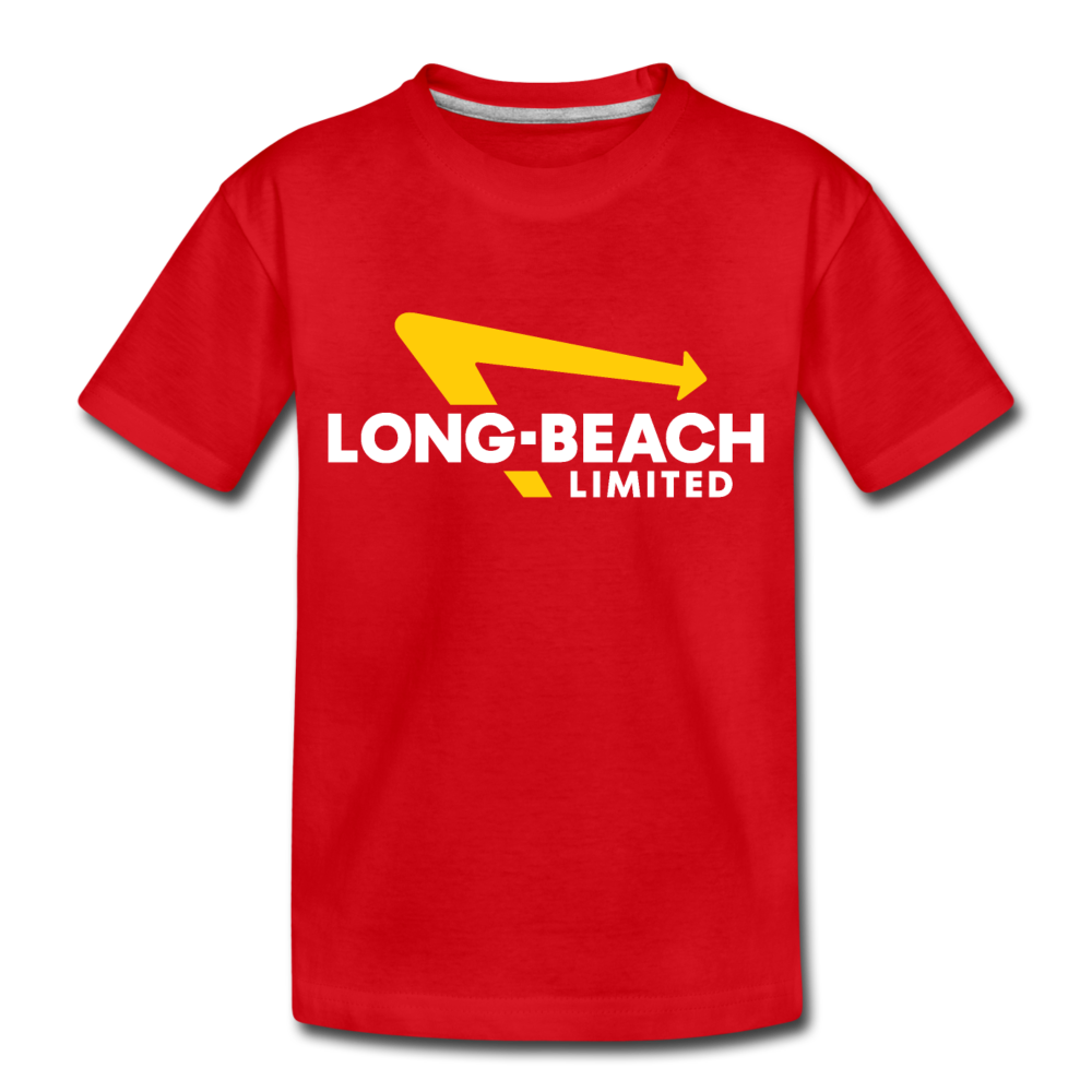 Animal Style | Red Toddler Tee - red