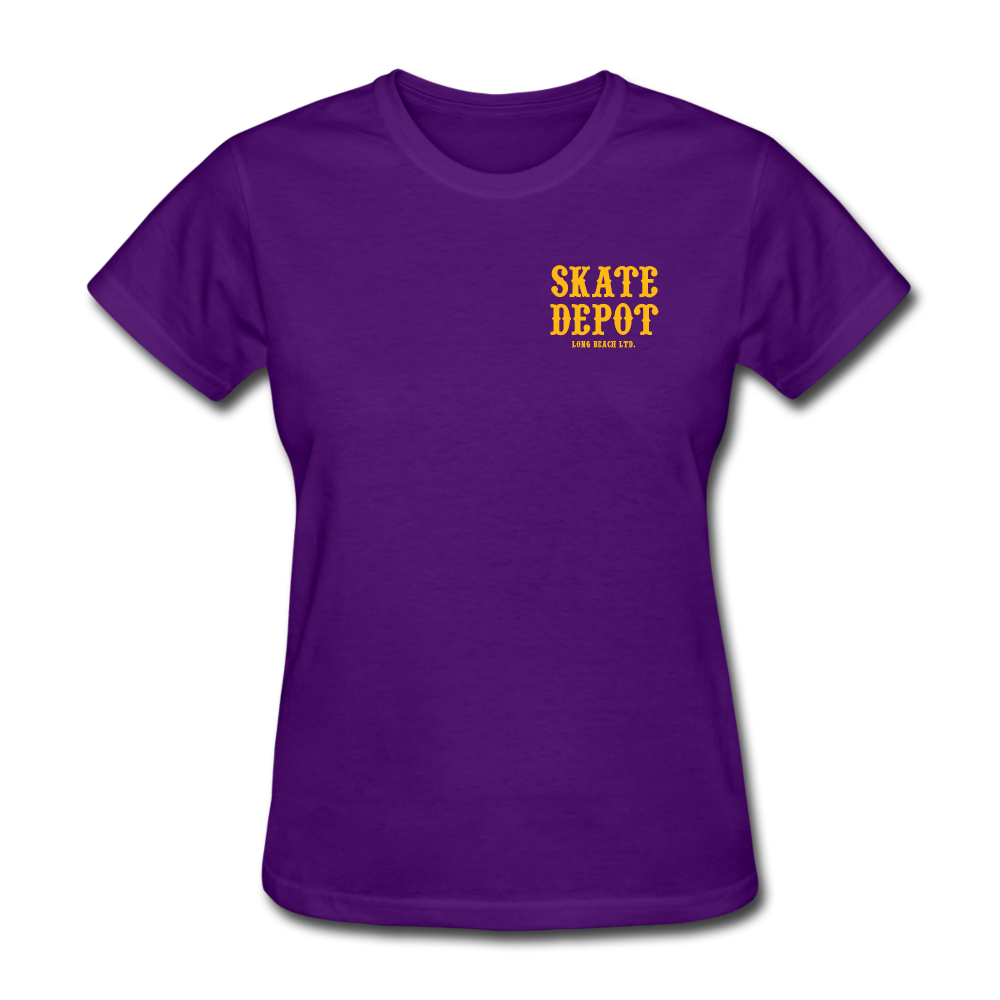 Skate Depot Classic | Women's Tee (Multiple Colors) - purple