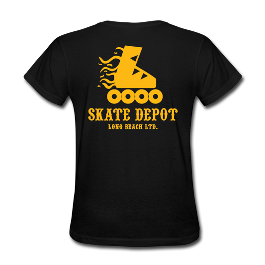 Skate Depot Classic | Women's Tee (Multiple Colors) - black