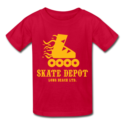 Skate Depot Classic | Kids' Tee (Multiple Colors) - red