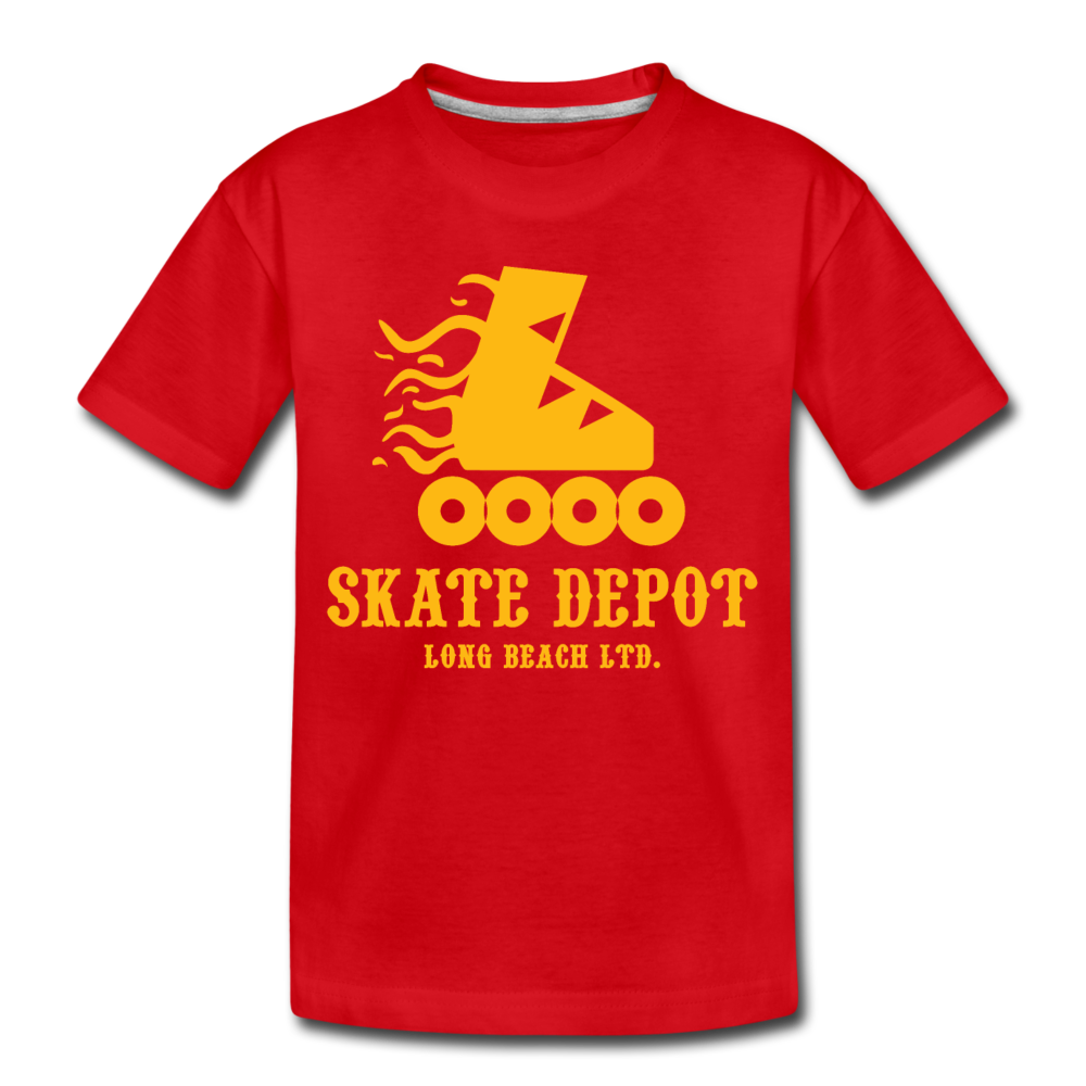 Skate Depot Classic | Toddler Tee (Multiple Colors) - red