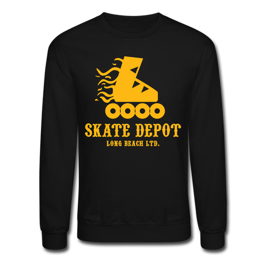 Skate Depot Classic | Crewneck Sweatshirt (Multiple Colors) - black