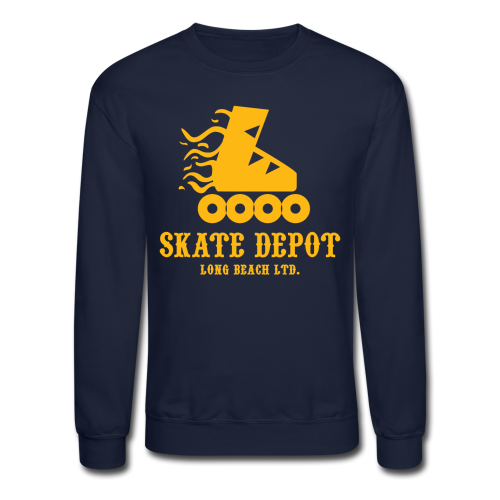 Skate Depot Classic | Crewneck Sweatshirt (Multiple Colors) - navy