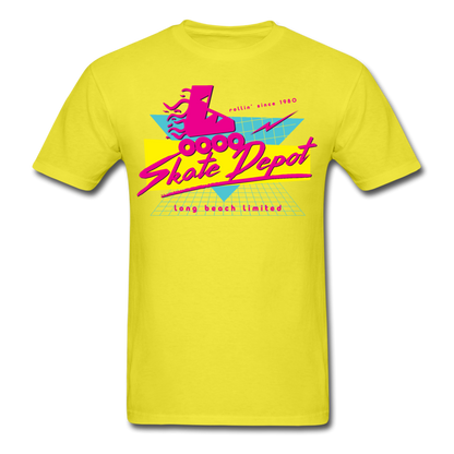 Skate Depot Retro | Men's Tee (Multiple Colors) - yellow