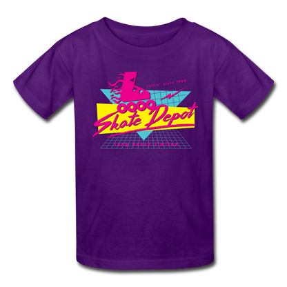 Skate Depot Retro | Kids' Tee (Multiple Colors) - purple